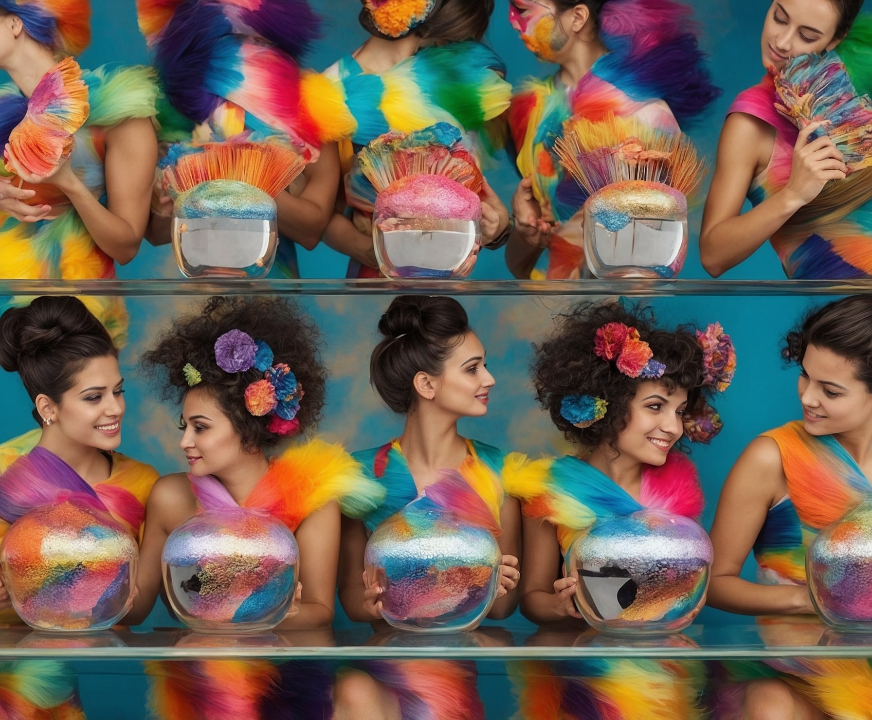 Innovación capilar y estilo creativo