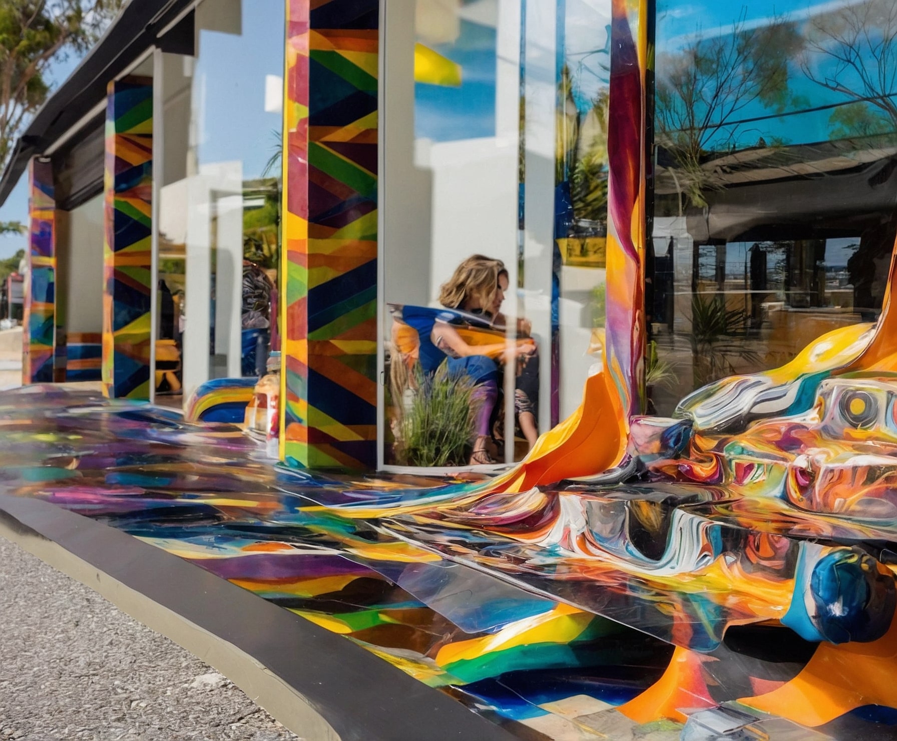 Transformación capilar mágica y estilizada.